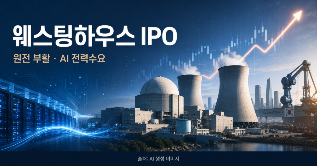 웨스팅하우스 IPO와 AI 전력수요 확대로 주목받는 미국 원전 산업 및 한국 원전 공급망